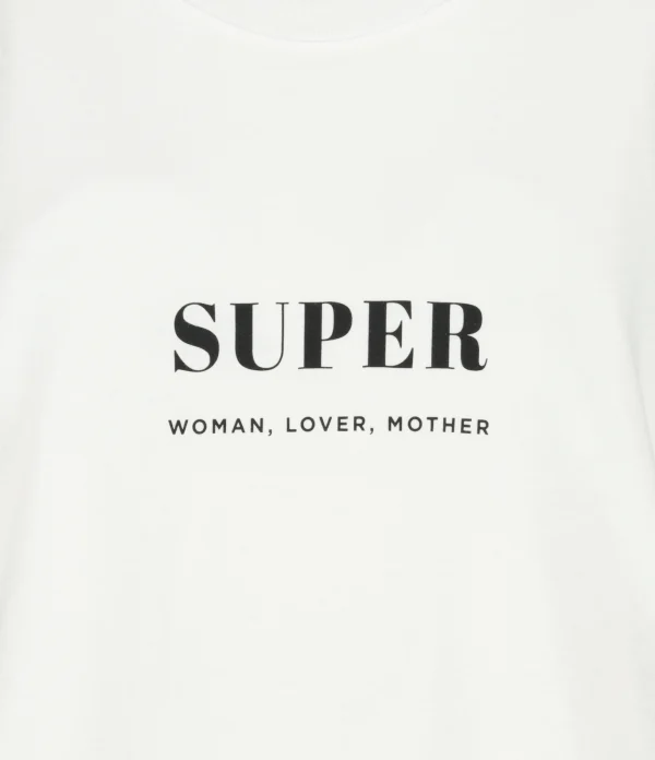 DEAR JULIETTE Tee-shirt Super Coton Biologique Blanc 3