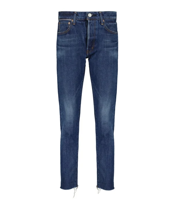 MOUSSY VINTAGE Jean Wilbur Tapered Denim Bleu 1