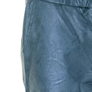 MAEVY MOUVEMENT LIBRE Pantalon Cuir Vegan Océan 9