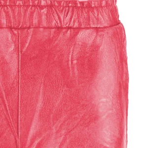 MAEVY MOUVEMENT LIBRE Pantalon Pantavegan Cuir Vegan Fraise 9