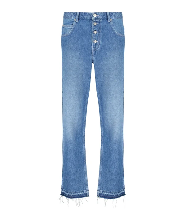 MARANT ÉTOILE Jean Belden Coton Bleu Clair 1