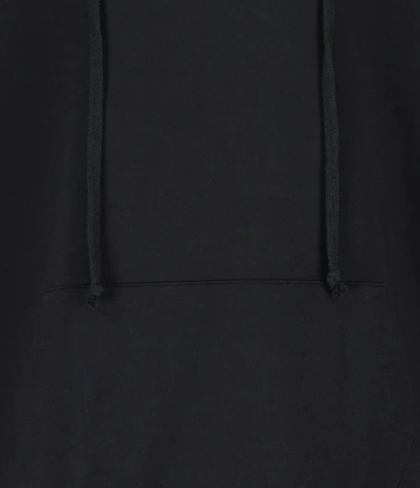 JEANNE VOULAND Sweatshirt Hoodie Edson Coton Pima Noir 3