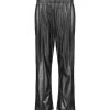 MM6 Maison Margiela Pantalon Cuir Noir 23