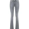 MOTHER Jean The Runaway Skinny Flare Denim Daytona Nights 19