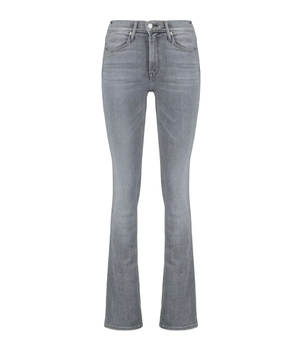 MOTHER Jean The Runaway Skinny Flare Denim Daytona Nights 1