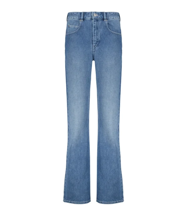 MARANT ÉTOILE Jean Belvira Coton Bleu Clair 1