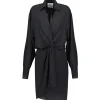 ESSENTIEL ANTWERP Robe Mini Dorsey Coton Noir 11