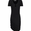 IRO Robe Lyna Lurex Noir 14