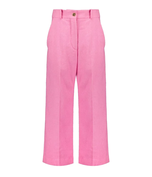 PATOU Pantalon Iconic Coton Bégonia Rose 1