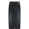 JEANNE VOULAND Jupe Calla Mid Denim Stone Noir 17