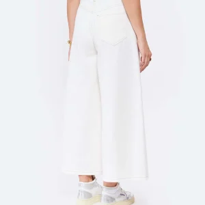 MM6 Maison Margiela Pantalon Droit Coton Blanc 17