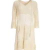 Zimmermann Robe De Plage Crochet Laurel Naturel 19