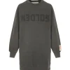 Golden Goose Robe Sweatshirt Golden Coton Anthracite 16