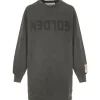 Golden Goose Robe Sweatshirt Golden Coton Anthracite 14