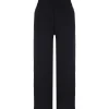 JEANNE VOULAND Pantalon Hory Gaze De Coton Noir 17