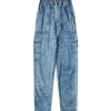 MARANT ÉTOILE Pantalon Viamao Coton Bleu 19