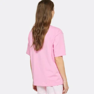 AMI Paris Tee-shirt Unisexe Ami De Cœur Coton Biologique Rose Bonbon 15