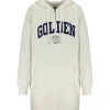 Golden Goose Robe Hoodie Journey Coton Blanc 16