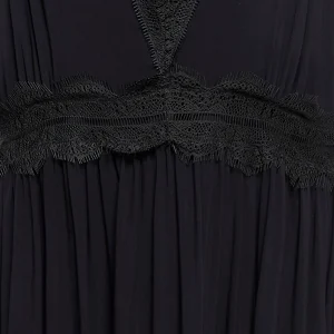 JEANNE VOULAND Robe Deva Dentelle Noir 8