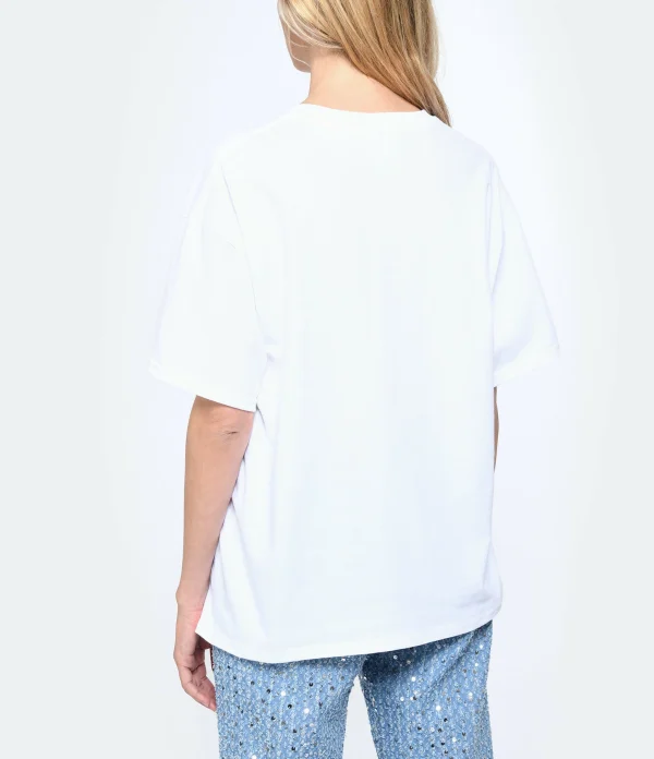 Modetrotter Tee-shirt Neo Soorts Seri Coton Blanc 6