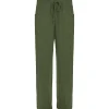 XIRENA Pantalon Talin Soie Vert Olive 28