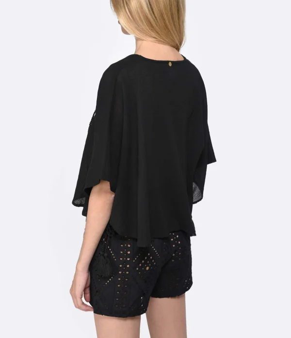 ANTIK BATIK Blouse Lilou Noir 5