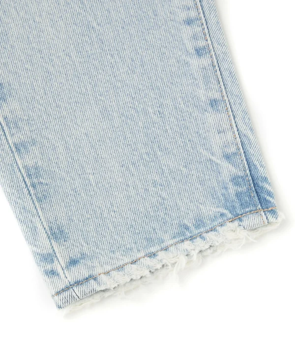 MOUSSY VINTAGE Jean Naval Tapered Denim Bleu Clair 5