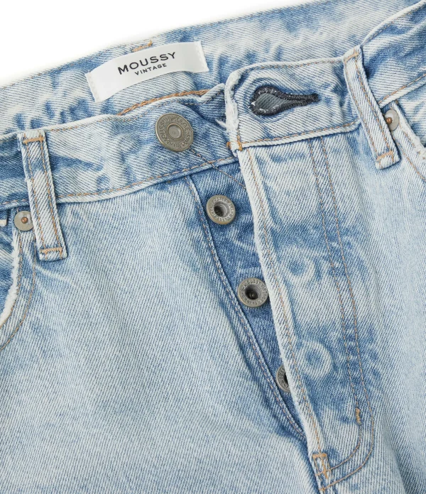 MOUSSY VINTAGE Jean Naval Tapered Denim Bleu Clair 3