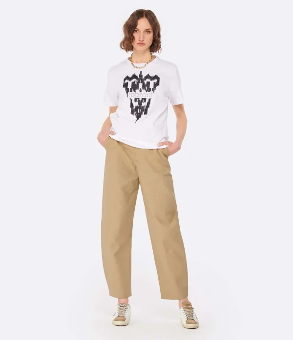 MARANT ÉTOILE Tee-shirt Zewel Coton Blanc 5