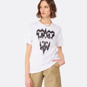 MARANT ÉTOILE Tee-shirt Zewel Coton Blanc 11