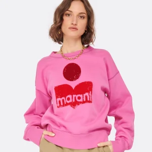 MARANT ÉTOILE Sweatshirt Mobyli Coton Rose 11