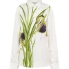 PIERRE-LOUIS MASCIA Chemise Aloe Soie GOTS Fleur 20