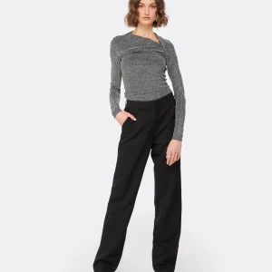 ANINE BING Pantalon Classic Laine Noir 11