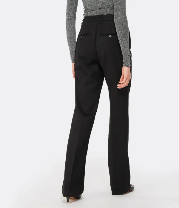 ANINE BING Pantalon Classic Laine Noir 6