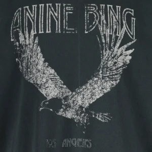 ANINE BING Tee-shirt Lili Coton Organique Gris Délavé 9