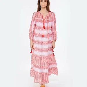 ANTIK BATIK Robe Longue Amelie Rose 10