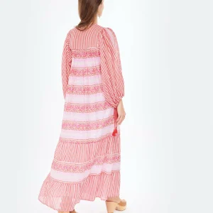 ANTIK BATIK Robe Longue Amelie Rose 12