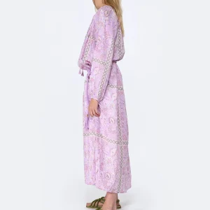 ANTIK BATIK Robe Longue Flavie Mauve 9