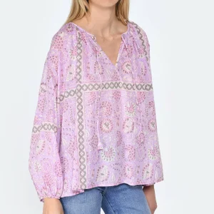 ANTIK BATIK Blouse Flavie Mauve 11