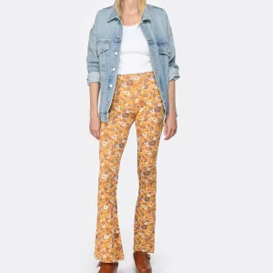 ANTIK BATIK Pantalon Martina Imprimé Jaune 8