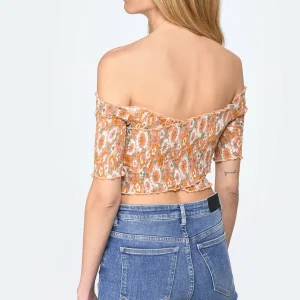 ANTIK BATIK Top Blossom Rouille 15