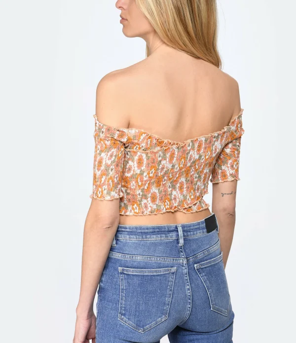 ANTIK BATIK Top Blossom Rouille 6