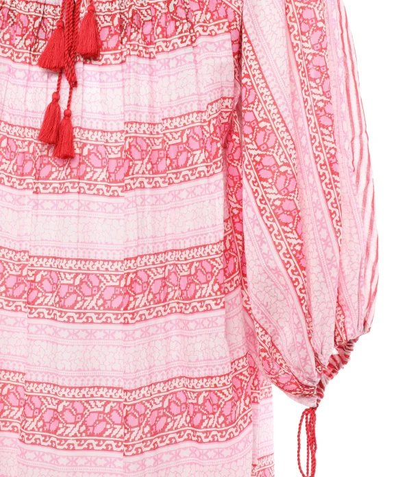 ANTIK BATIK Robe Longue Amelie Rose 3