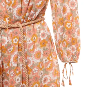 ANTIK BATIK Robe Longue Blossom Rouille 8