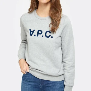 A.P.C. Sweatshirt Viva Coton Gris Chiné 8