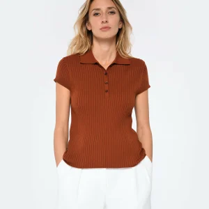 A.P.C. Polo Jess Coton Whiskey 11