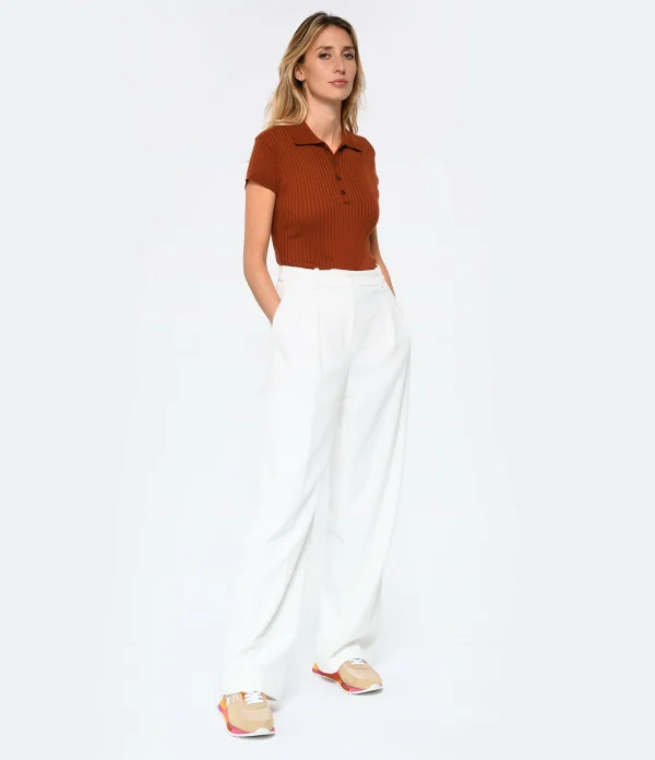 A.P.C. Polo Jess Coton Whiskey 5