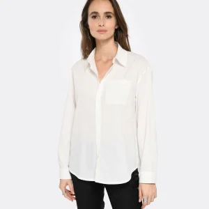 A.P.C. Chemise Boyfriend Coton Blanc 8