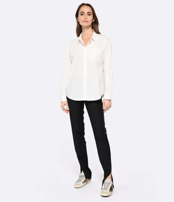 A.P.C. Chemise Boyfriend Coton Blanc 4