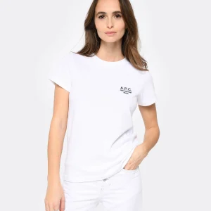 A.P.C. Tee-shirt Denise Coton Blanc 12